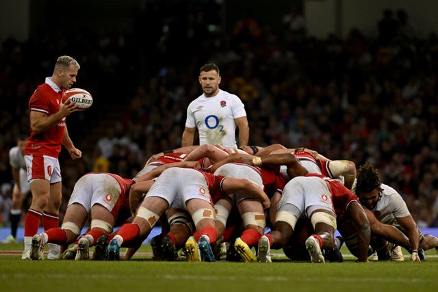 Wales subdued England’s scrum in the second half in Cardiff (Simon Galloway/PA)