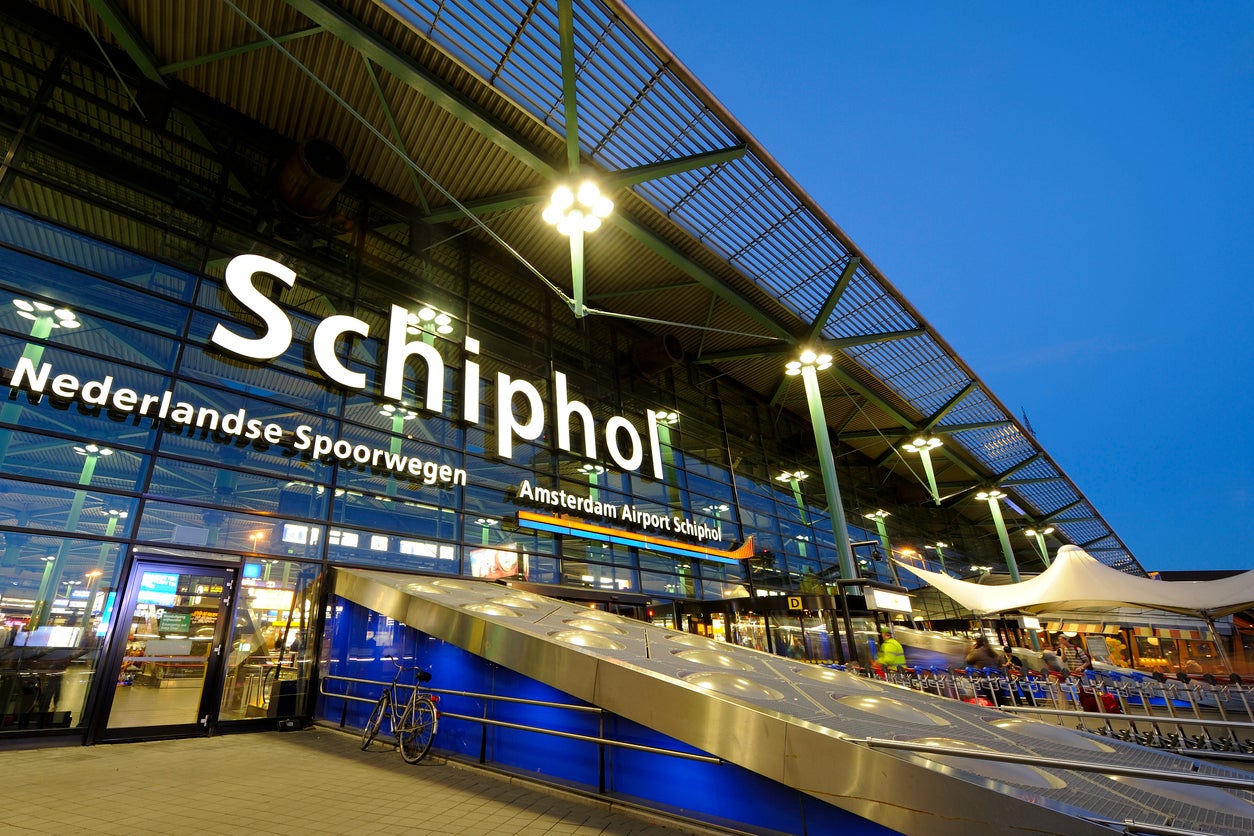 Amsterdam’s Schiphol airport is an advocate for alternative forms of transport over short distances