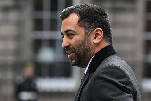 First Minister Humza Yousaf was heckled during his appearance at the Edinburgh Festival Fringe (Paul Ellis/PA)
