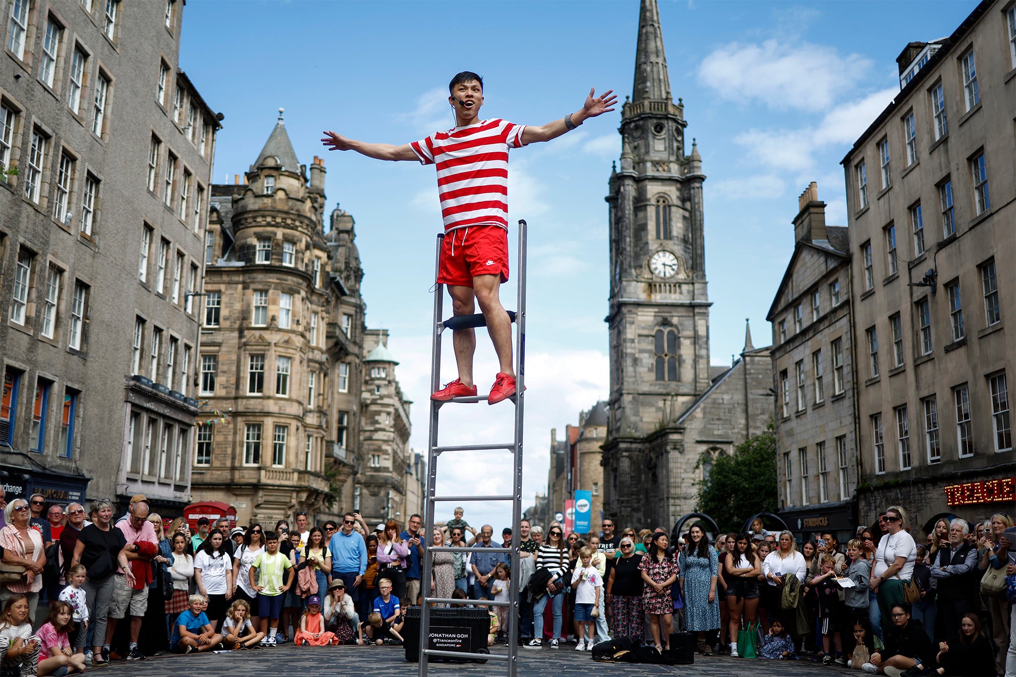 The Fringe Festival is popular with arts fans from around the world