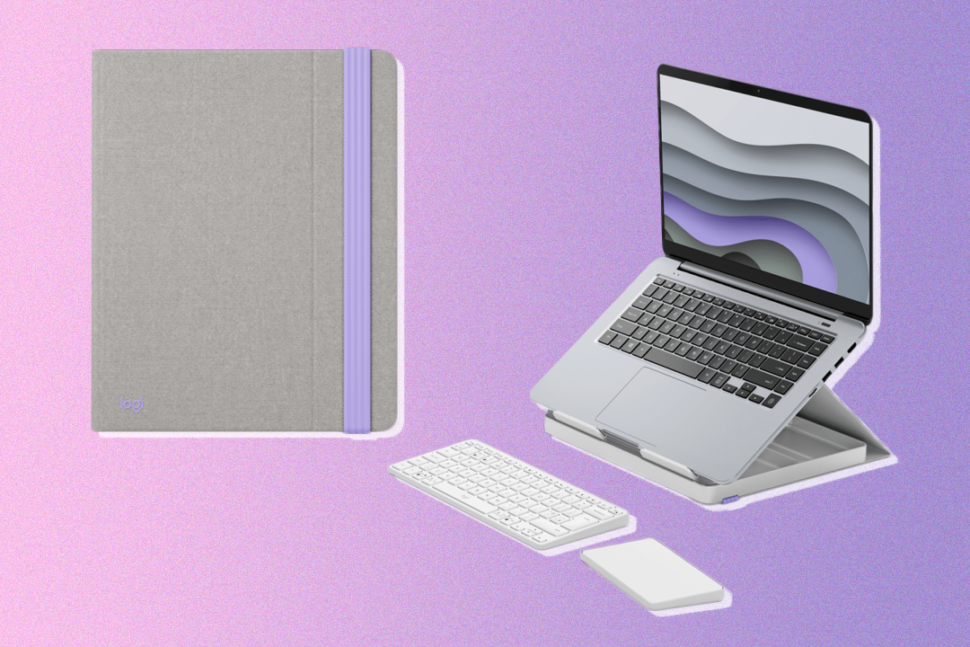 Logitech’s new pop-up desk can disguise itself as a book
