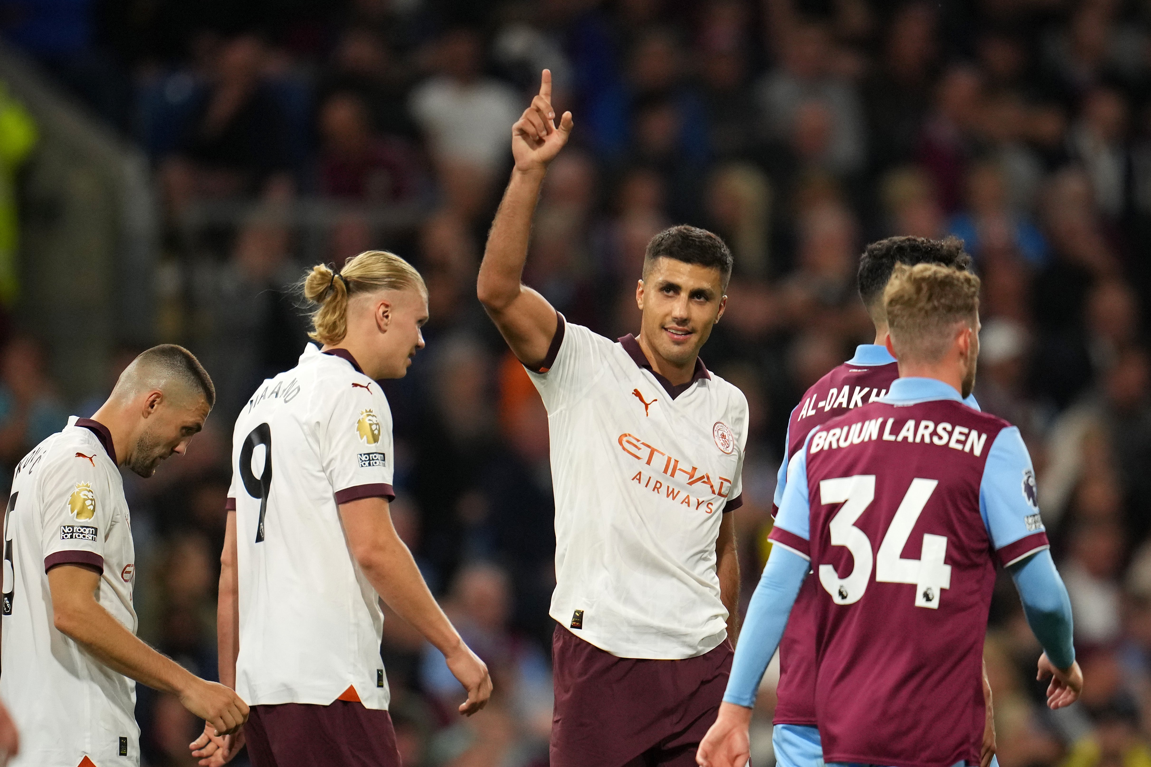 Burnley vs Manchester City LIVE Premier League score, result and reaction after goals from Haaland and Rodri The Independent