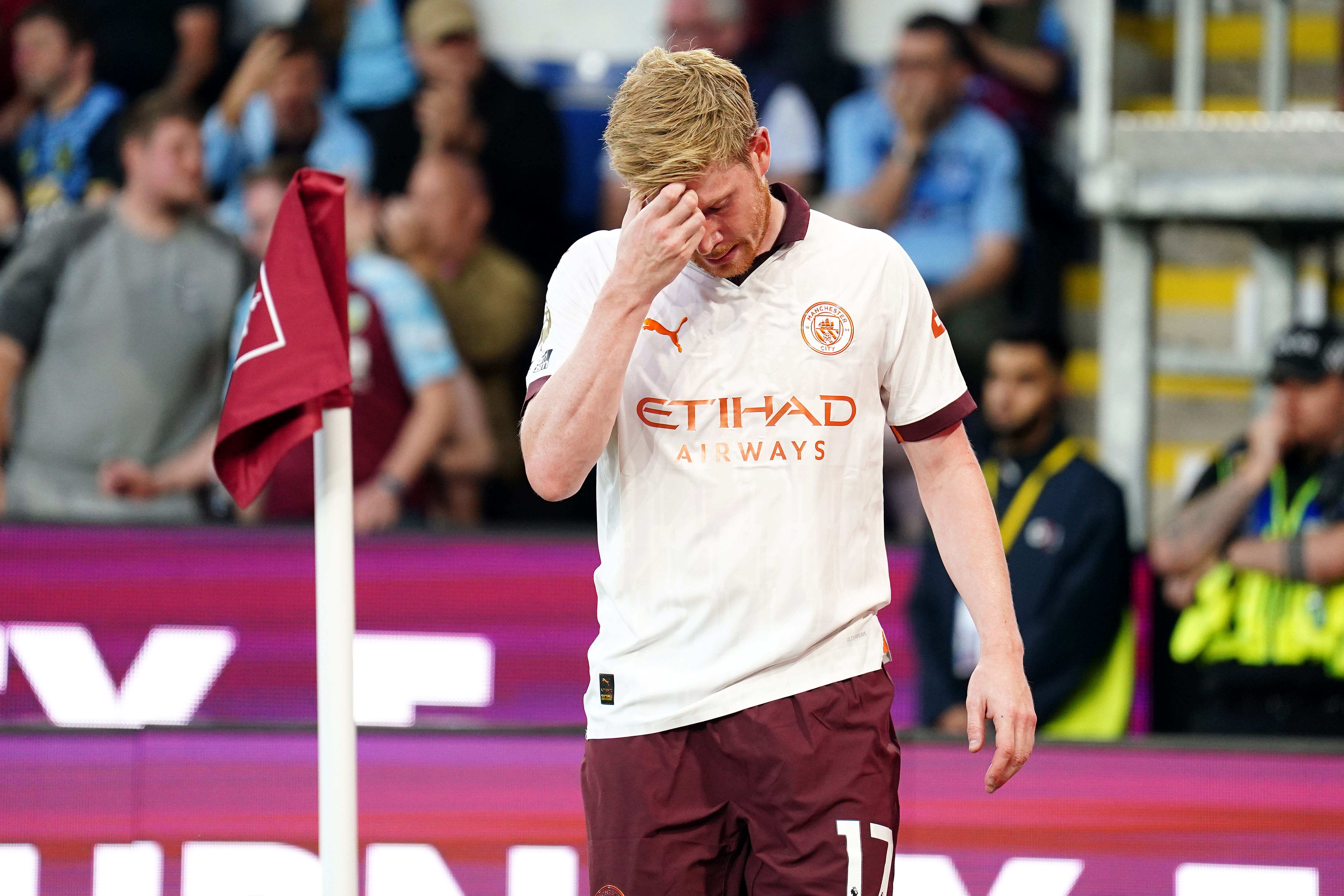 Pep Guardiola reveals extent of Kevin De Bruyne’s hamstring injury ...