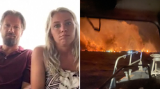 Newlyweds married in Hawaii detail ‘heartbreaking’ escape from Maui wildfires