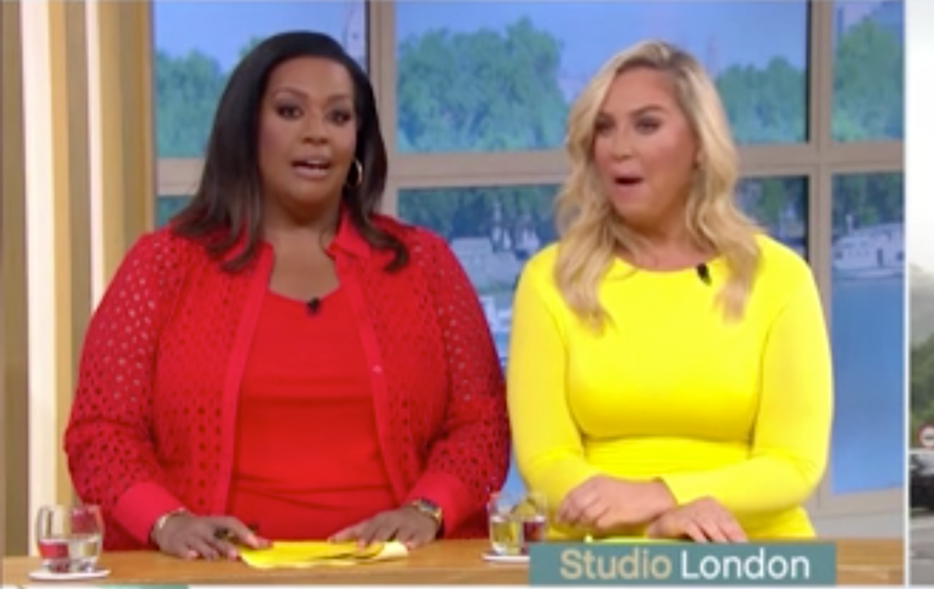 ‘This Morning’s Josie Gibson looked shocked as Alison Hammond was called out by young guest