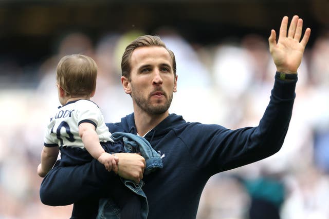 England captain Harry Kane has left the door open for a return to Tottenham after completing his move to Bayern Munich (Steven Paston/PA)