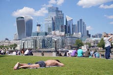 Parts of UK may be hotter than Los Angeles next week as 30C temperatures move in