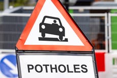 Councils facing biggest ever pothole repair backlog, authorities say