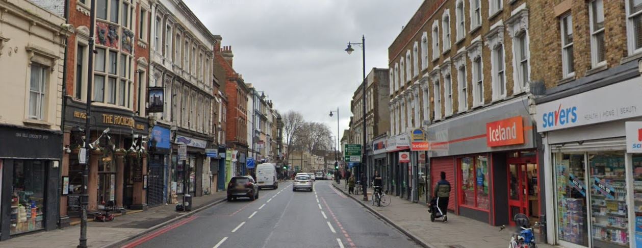 Officers were called to reports of a shooting in Stoke Newington High Street and found a 23-year-old man with a gunshot wound