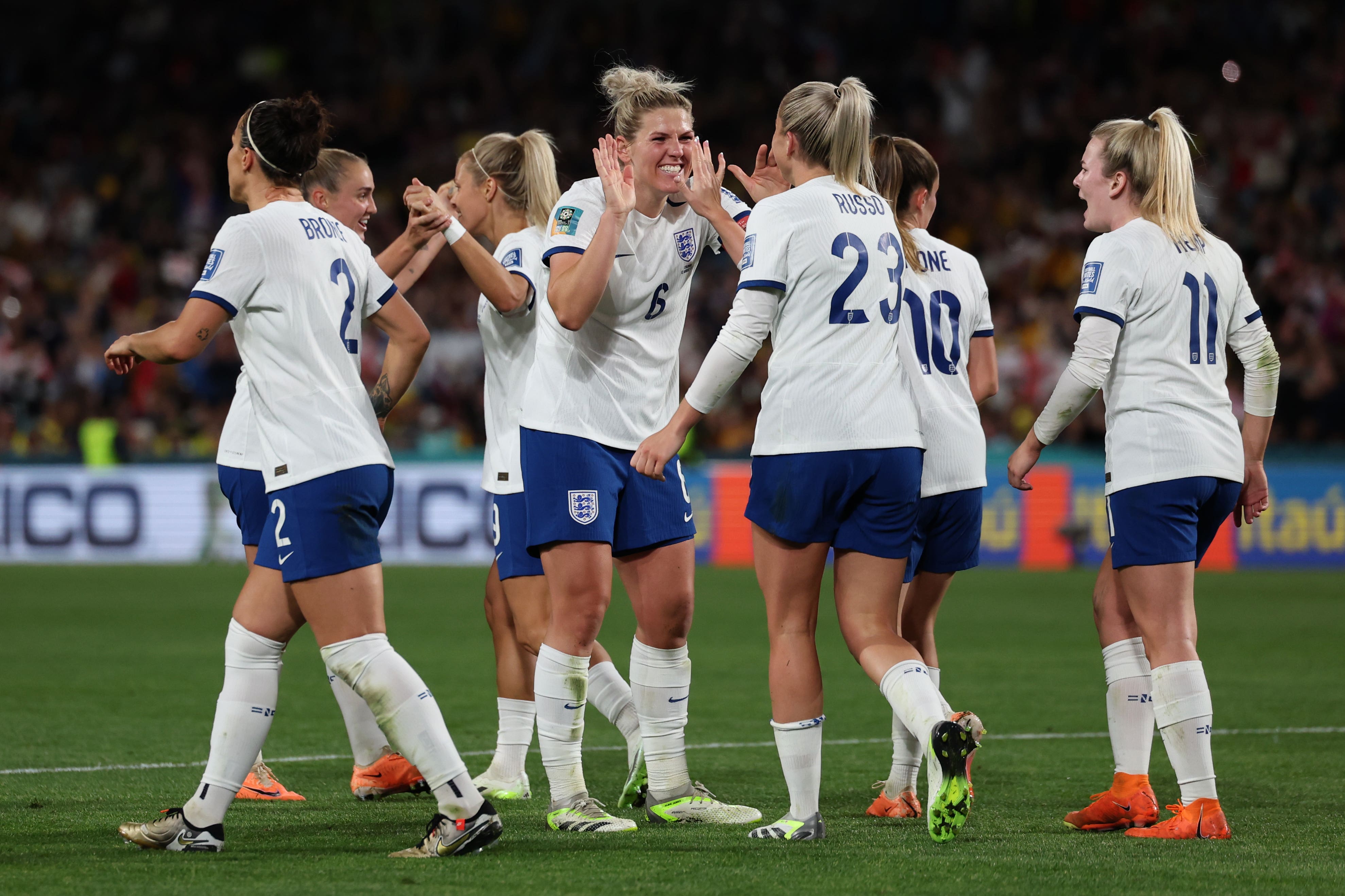 England are into the World Cup semi-finals (Isabel Infantes/PA)