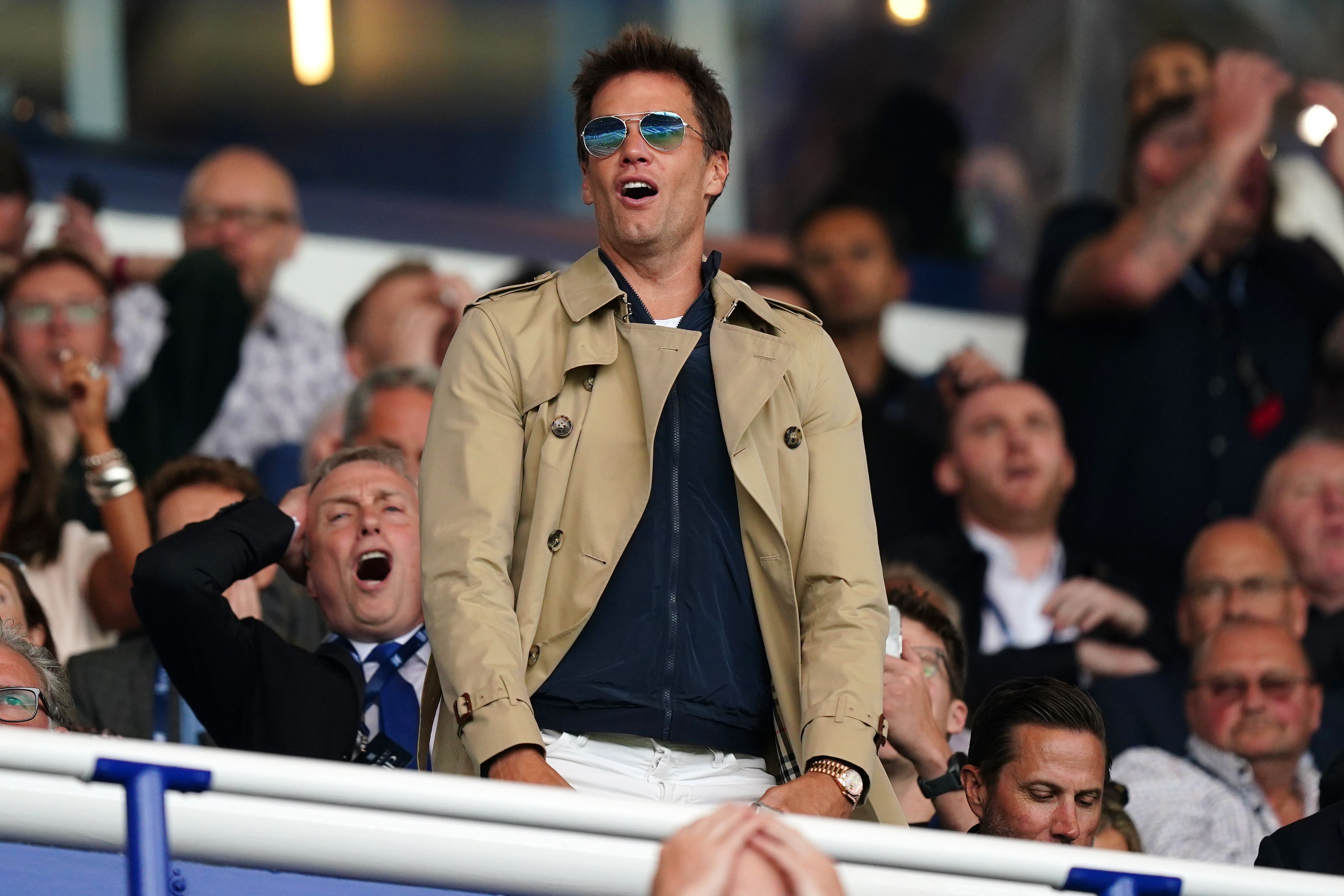 Tom Brady watches on as Birmingham beat Leeds with last-gasp