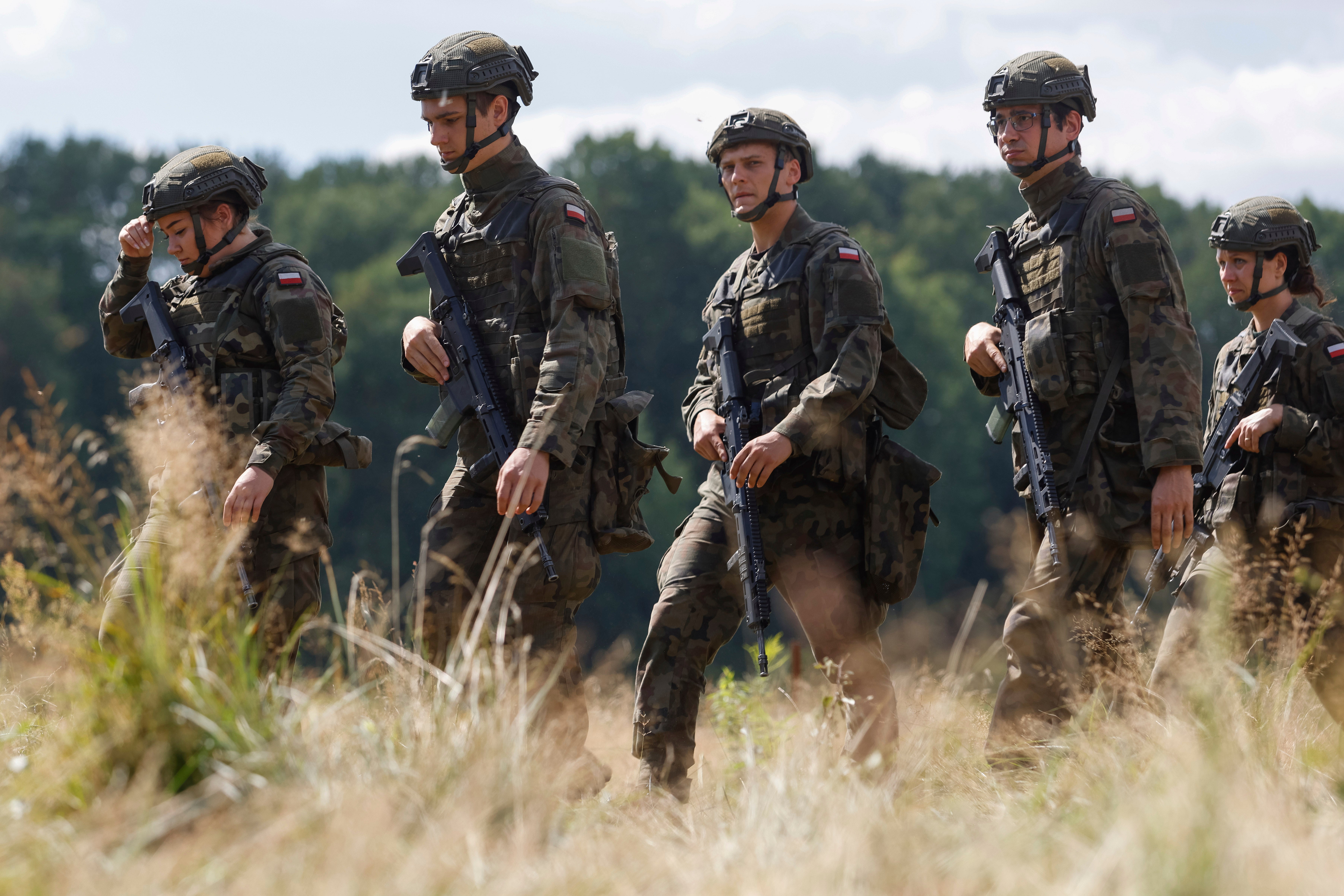 Poland Belarus Troops