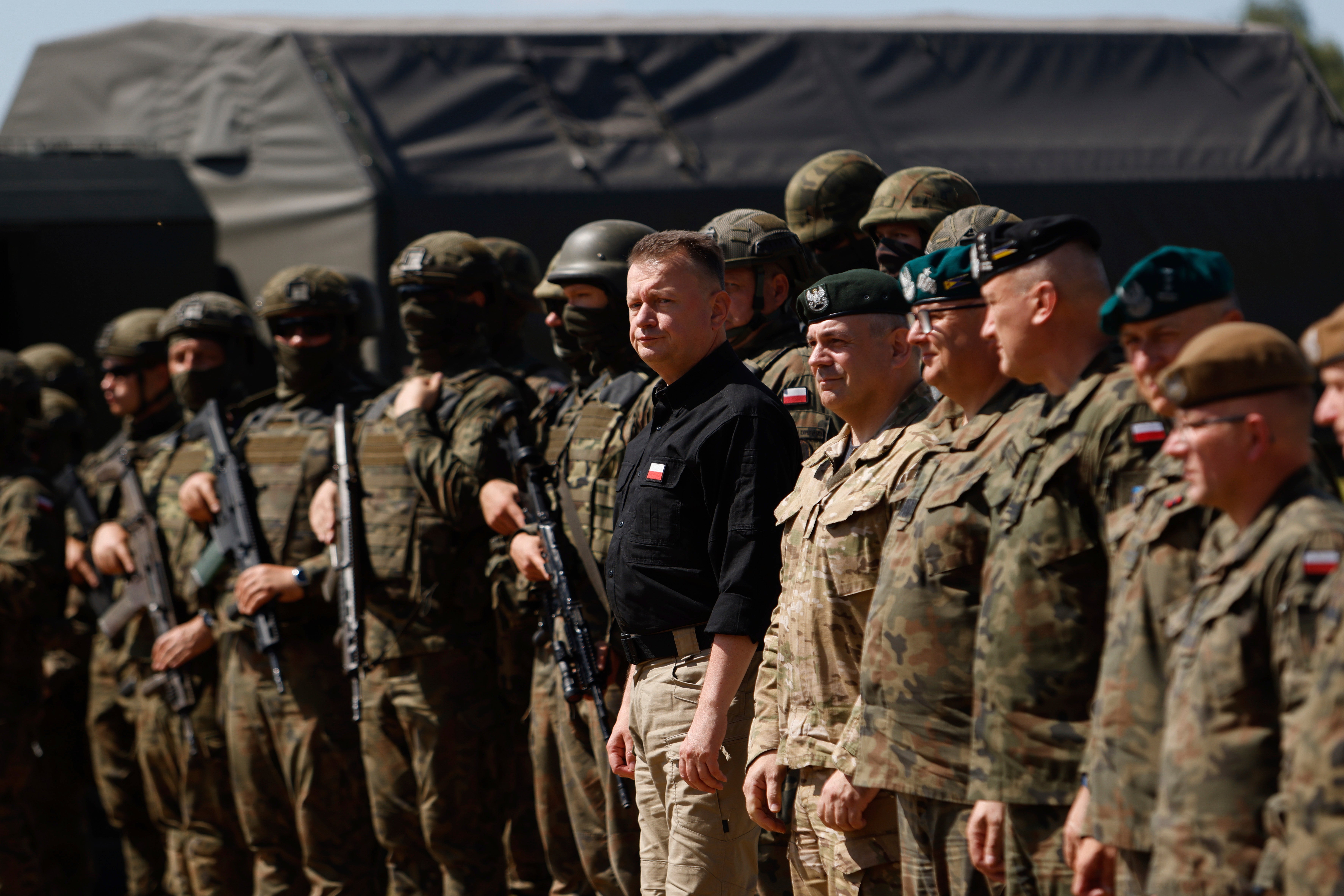 Poland Belarus Troops