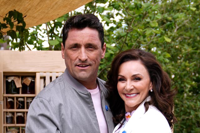<p> Danny Taylor and Shirley Ballas pictured together in 2022 </p>