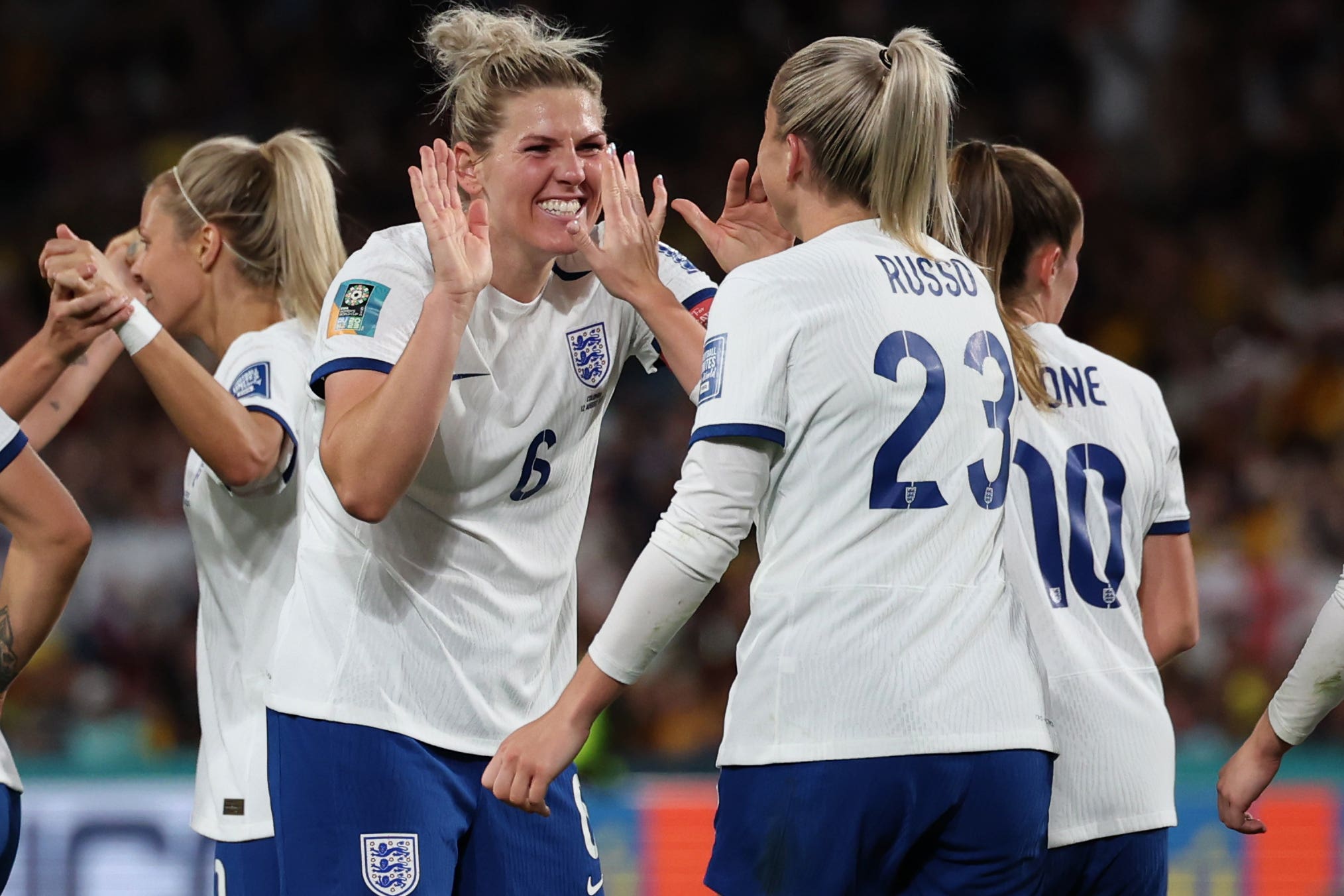 England have advanced to a World Cup semi-final for the third time in their history (Isabel Infantes/PA)