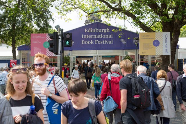 Authors have staged a walkout from Edinburgh International Book Festival in protest of its links to ‘fossil fuel companies’ (Robert Perry/PA)