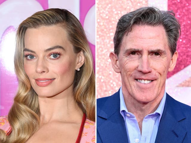 <p>Margot Robbie said casting Rob Brydon in ‘Barbie’ was ‘huge priority’</p>