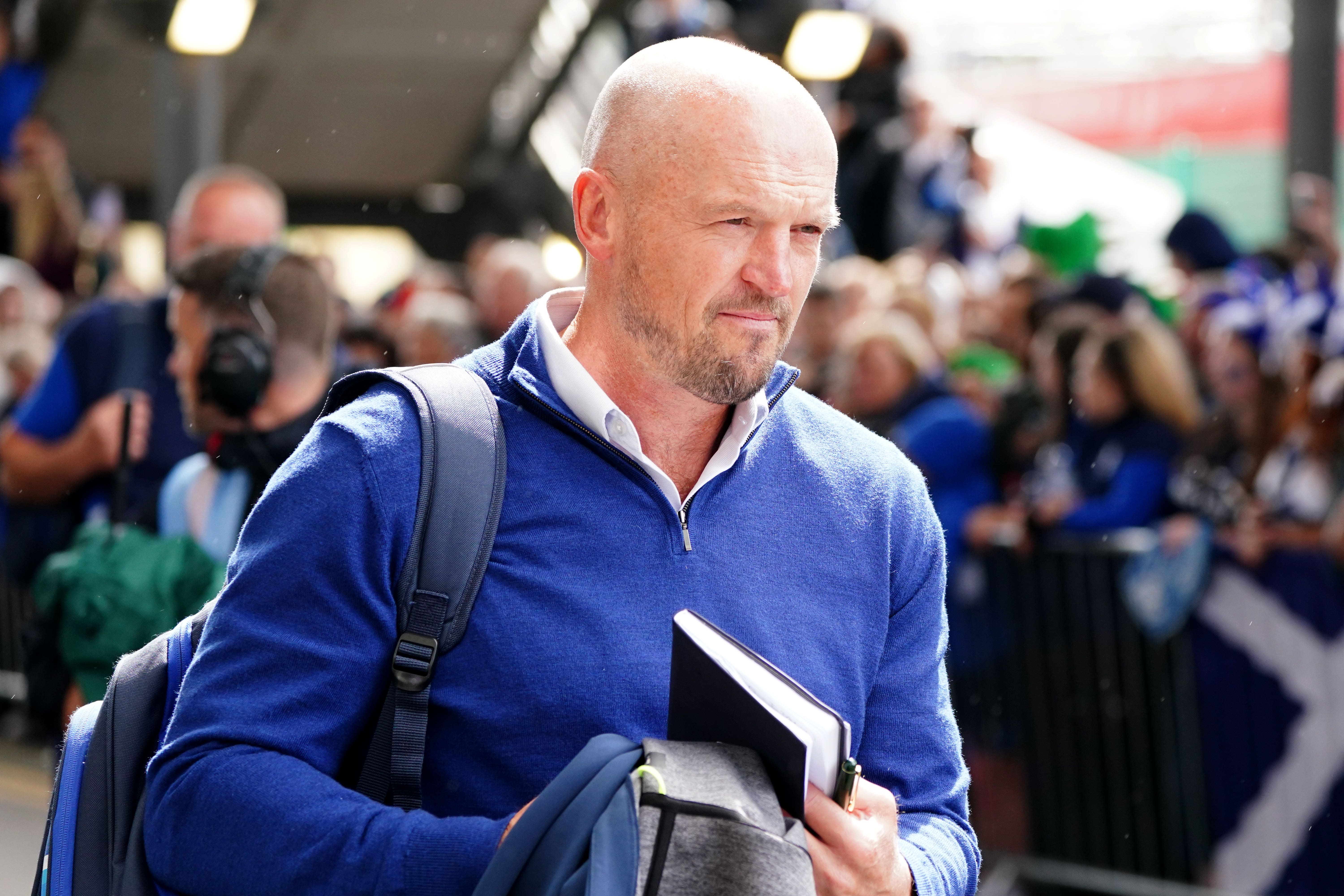Gregor Townsend is upbeat about Scotland’s World Cup prospects (Jane Barlow/PA)