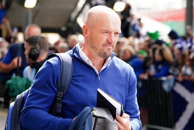 Gregor Townsend is upbeat about Scotland’s World Cup prospects (Jane Barlow/PA)