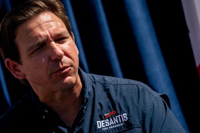 <p>Florida Governor Ron DeSantis is facing scrutiny ahead of the first GOP primary debate after his strategy notes were allegedly leaked to the press </p>