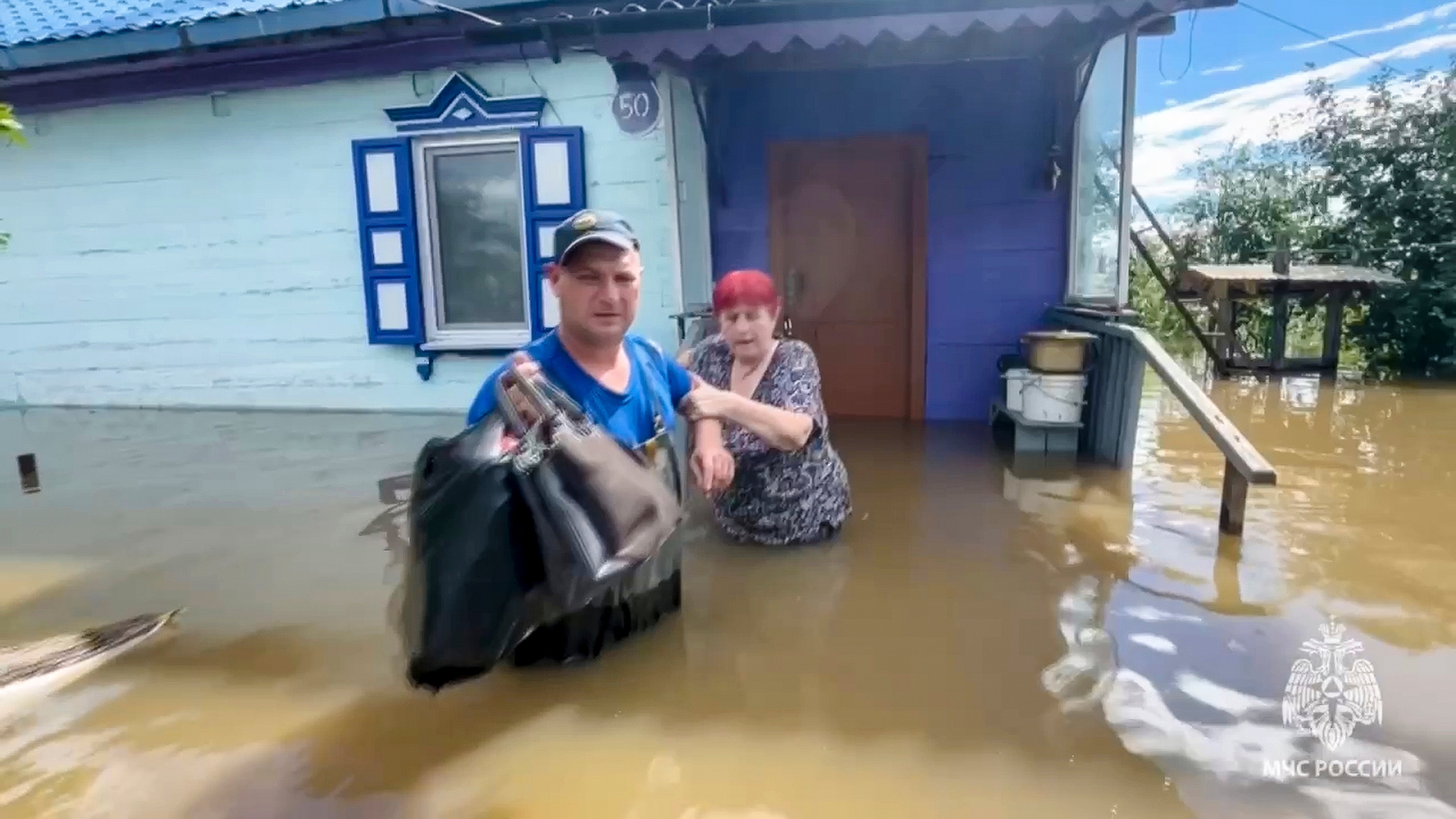 Russia Flooding Far East