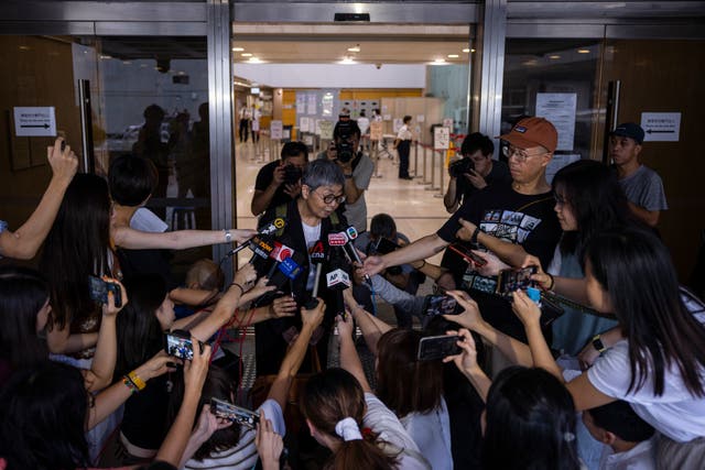 HONG KONG-ACTIVISTAS