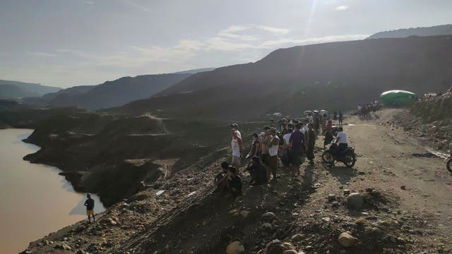 Myanmar Landslide