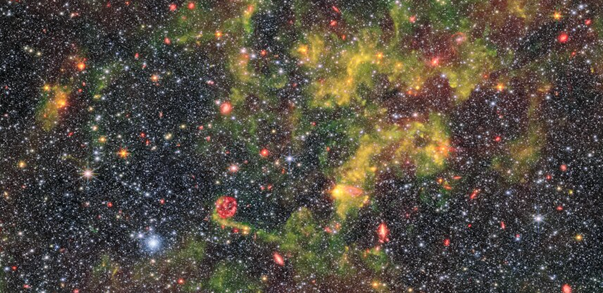 Webb telescope’s new image of eerie nearby galaxy reveals what early universe may have looked like