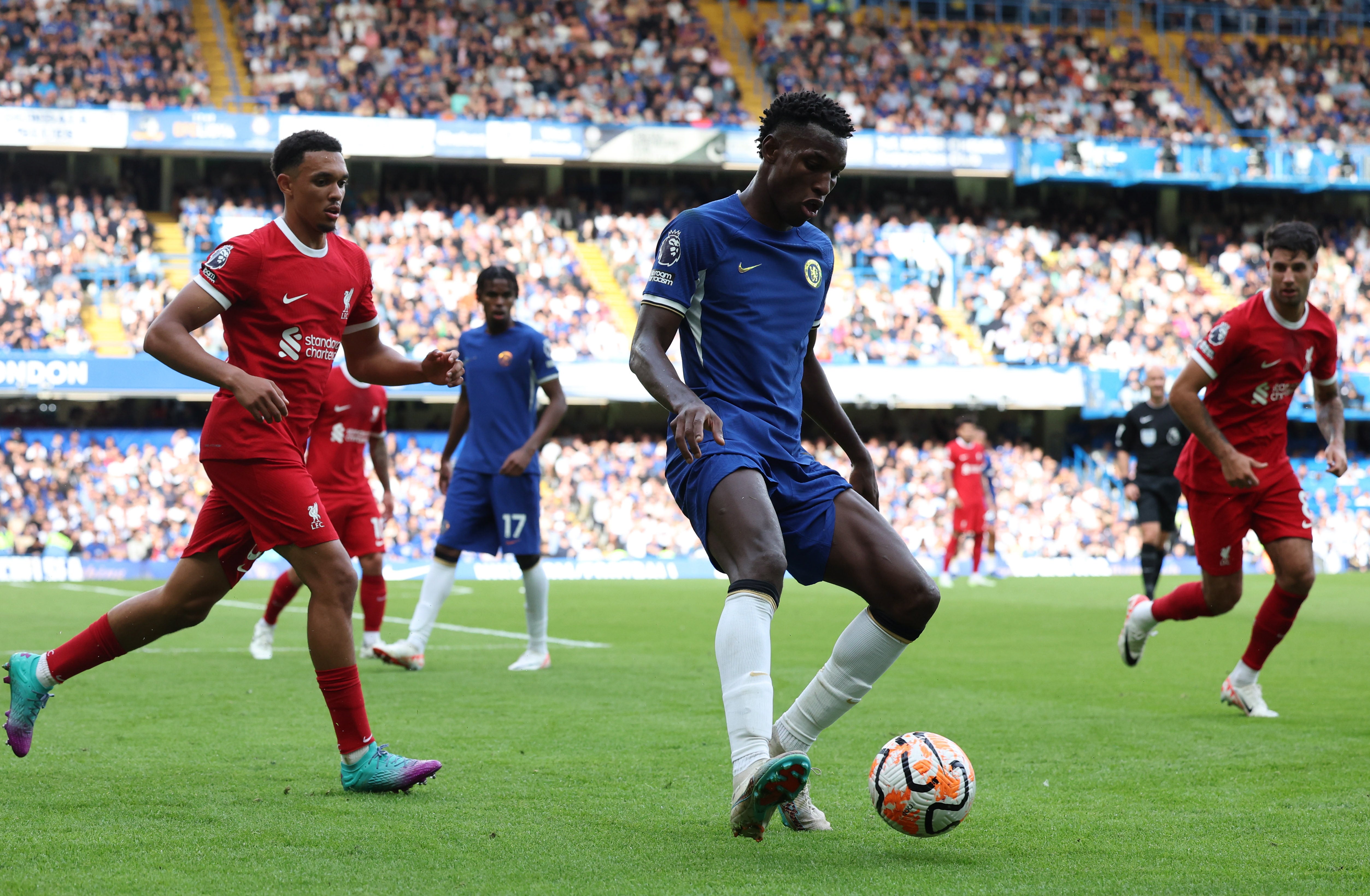 Nicolas Jackson impressed on his Chelsea debut