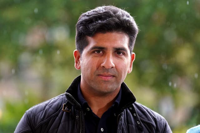 Majid Haq was the victim of alleged racial abuse (Andrew Milligan/PA)