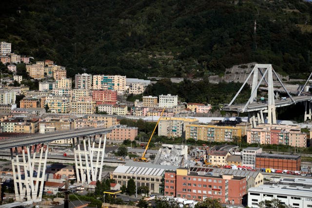 Italy Bridge Collapse Anniversary