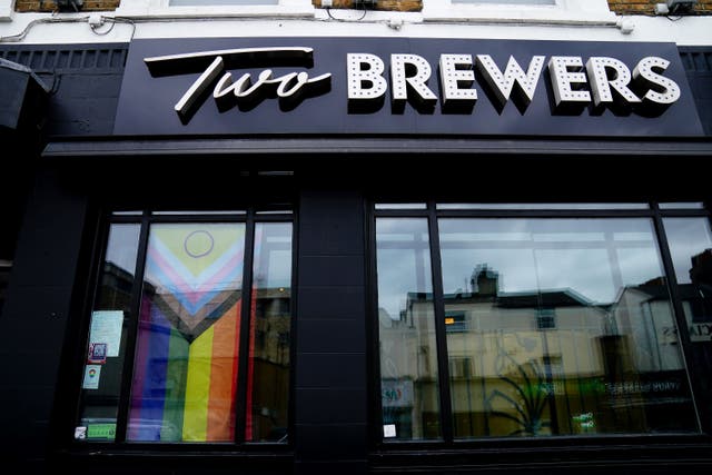 The Two Brewers in Clapham High Street, south London (Victoria Jones/PA)