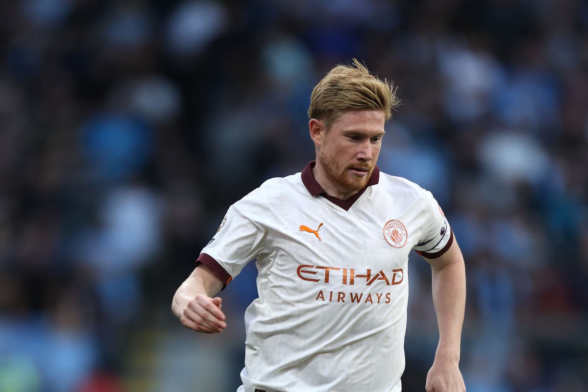 Kevin De Bruyne amid Man City trio left out of Uefa Super Cup