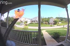 Moment Ring camera catches home explosion in Pennsylvania