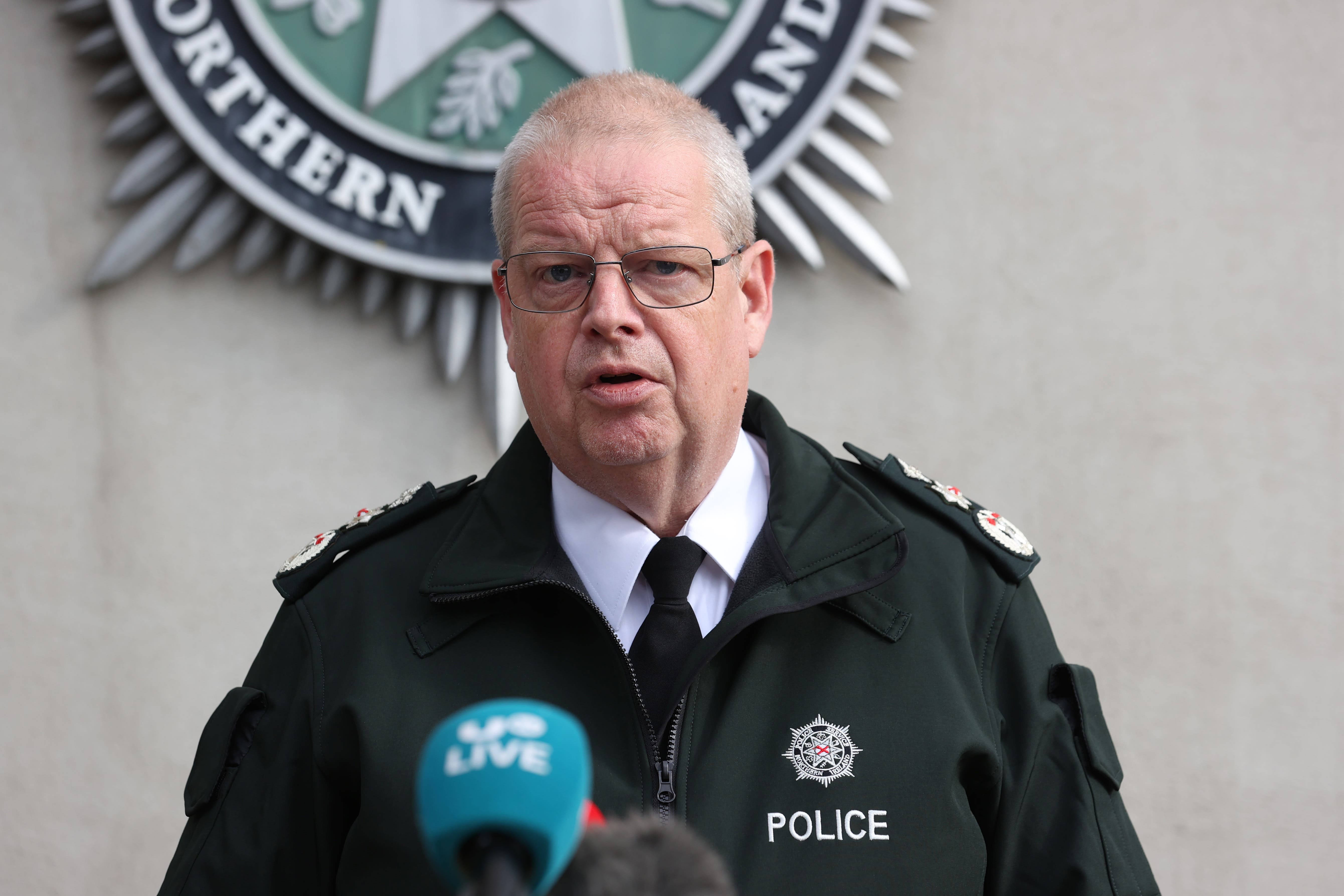 Police Service of Northern Ireland Chief Constable Simon Byrne (Liam McBurney/PA)