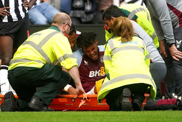 Tyrone Mings faces a lengthy spell on the sidelines (Owen Humphreys/PA)