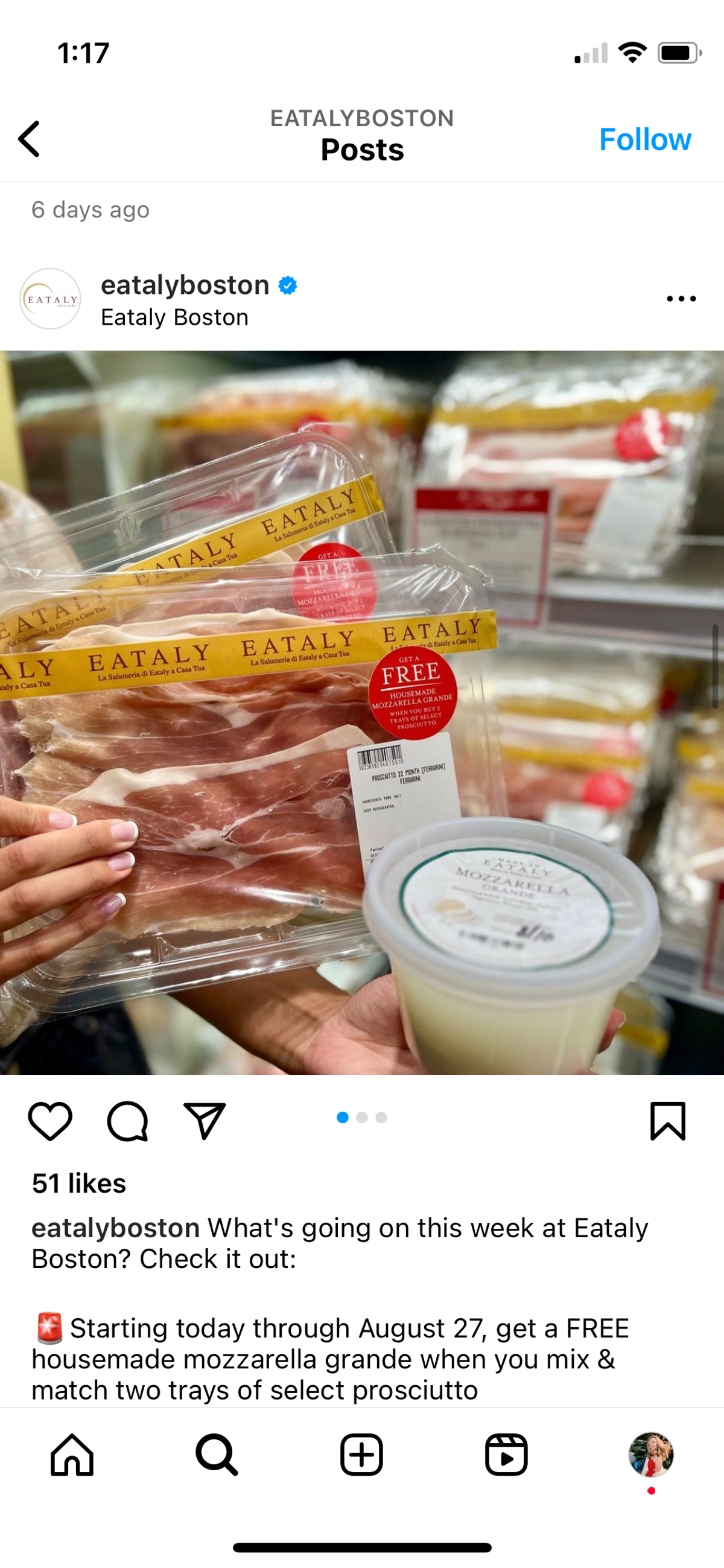 Woman files $50k lawsuit after slipping on a piece of prosciutto at upscale supermarket