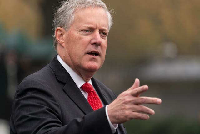 <p>Former Trump White House chief of staff Mark Meadows. </p>