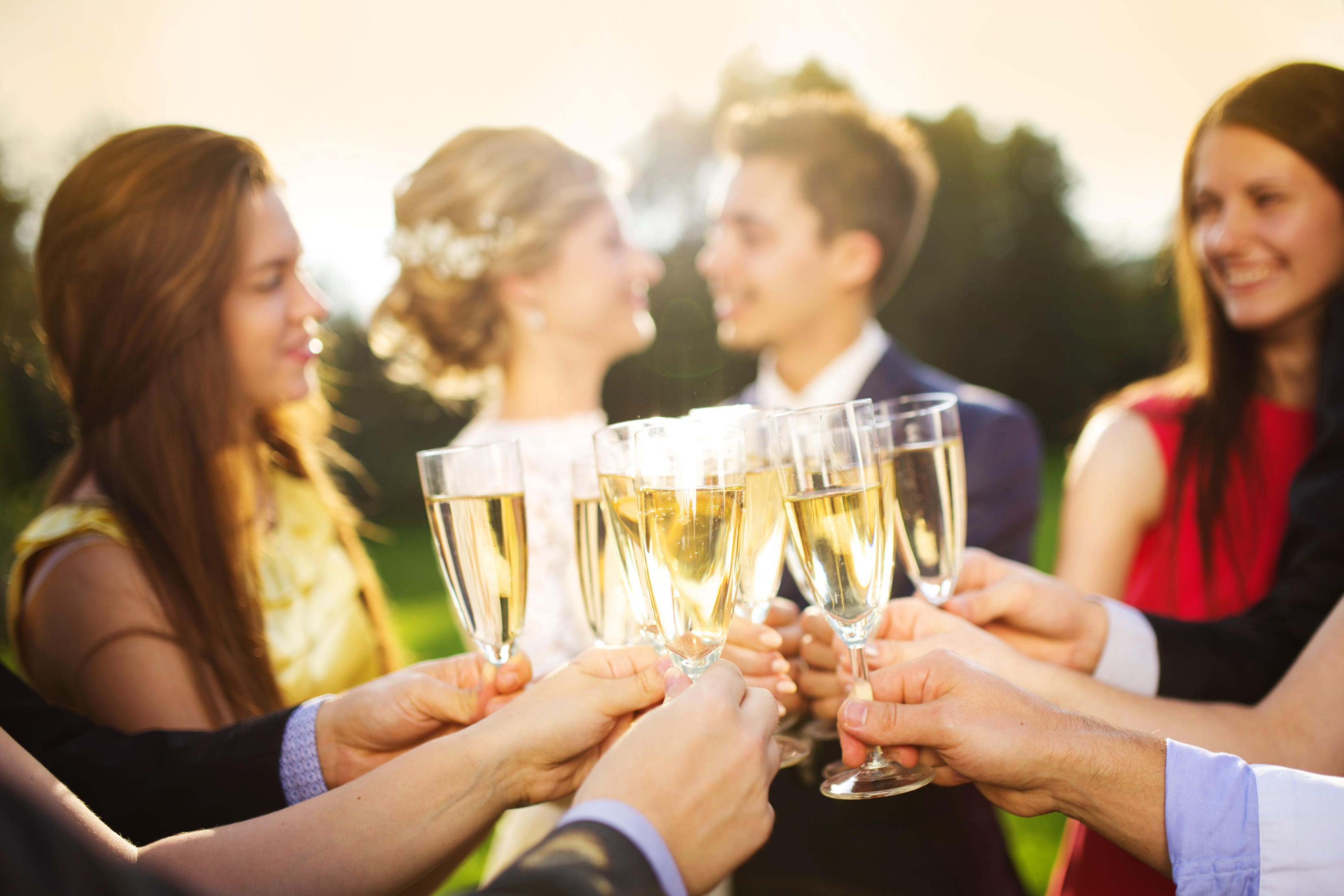 Attending a wedding can deliver a big hit to your finances (Alamy/PA)