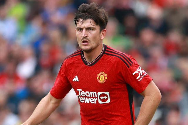 Manchester United’s Harry Maguire has been rumoured to be on the way to West Ham for some time (Liam McBurney/PA)