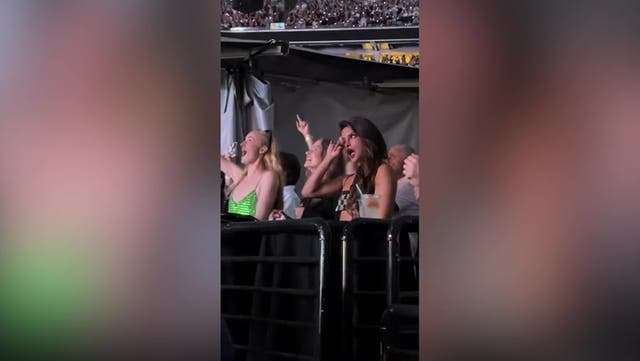 <p> Priyanka Chopra in tears as she watches Jonas Brothers kick off world tour in New York City</p>