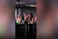 Priyanka Chopra in tears as she watches Jonas Brothers kick off world tour alongside Sophie Turner