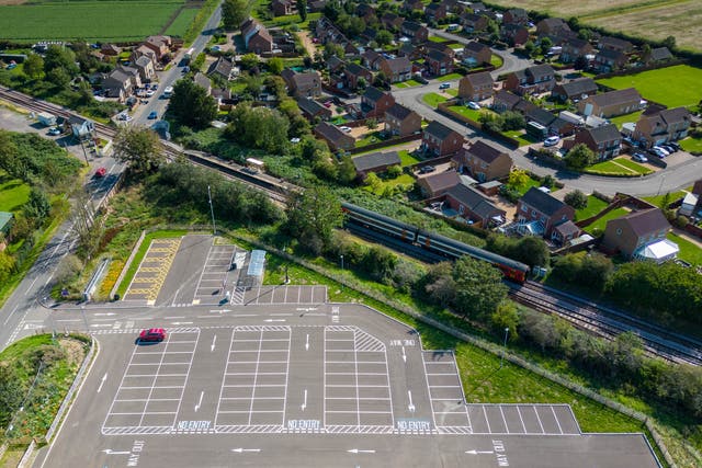 <p>A huge council car park outside Manea railway station, near Ely in Cambridgeshire, was almost empty in the first week after it opened.  </p>