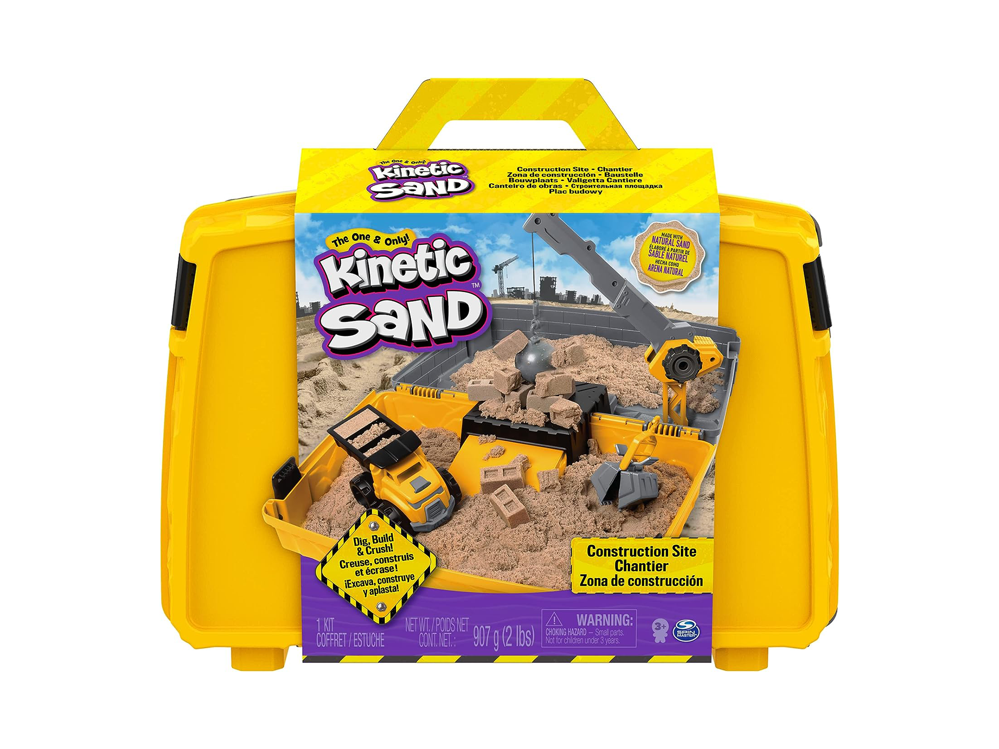 Kinetic Sand construction site