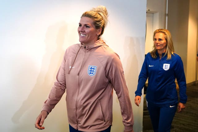 England captain Millie Bright and boss Sarina Wiegman are unfazed by the pressure of facing World Cup co-hosts Australia (Zac Goodwin/PA)