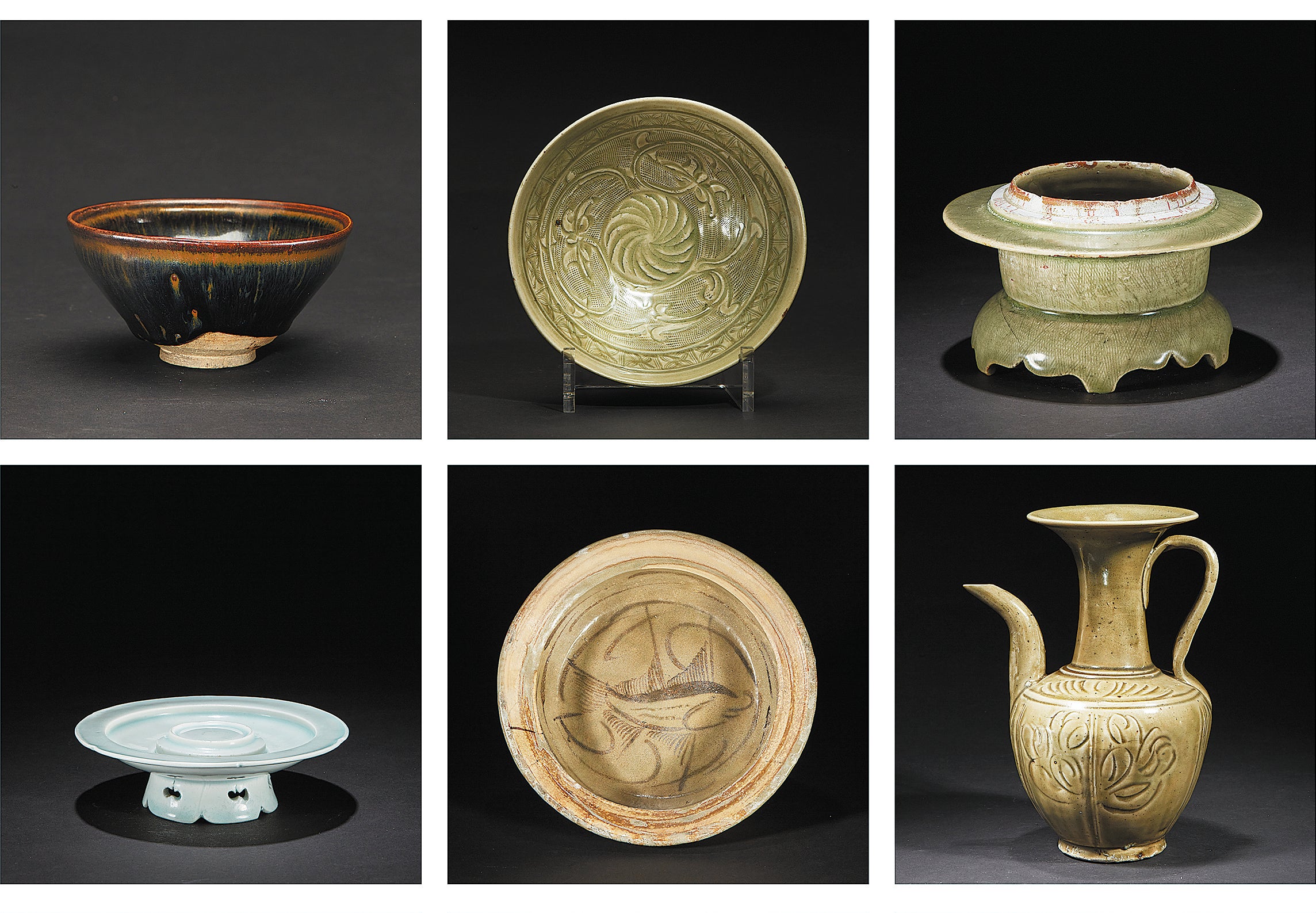 Artefacts unearthed from the Shuomen site include porcelain and lacquerware items
