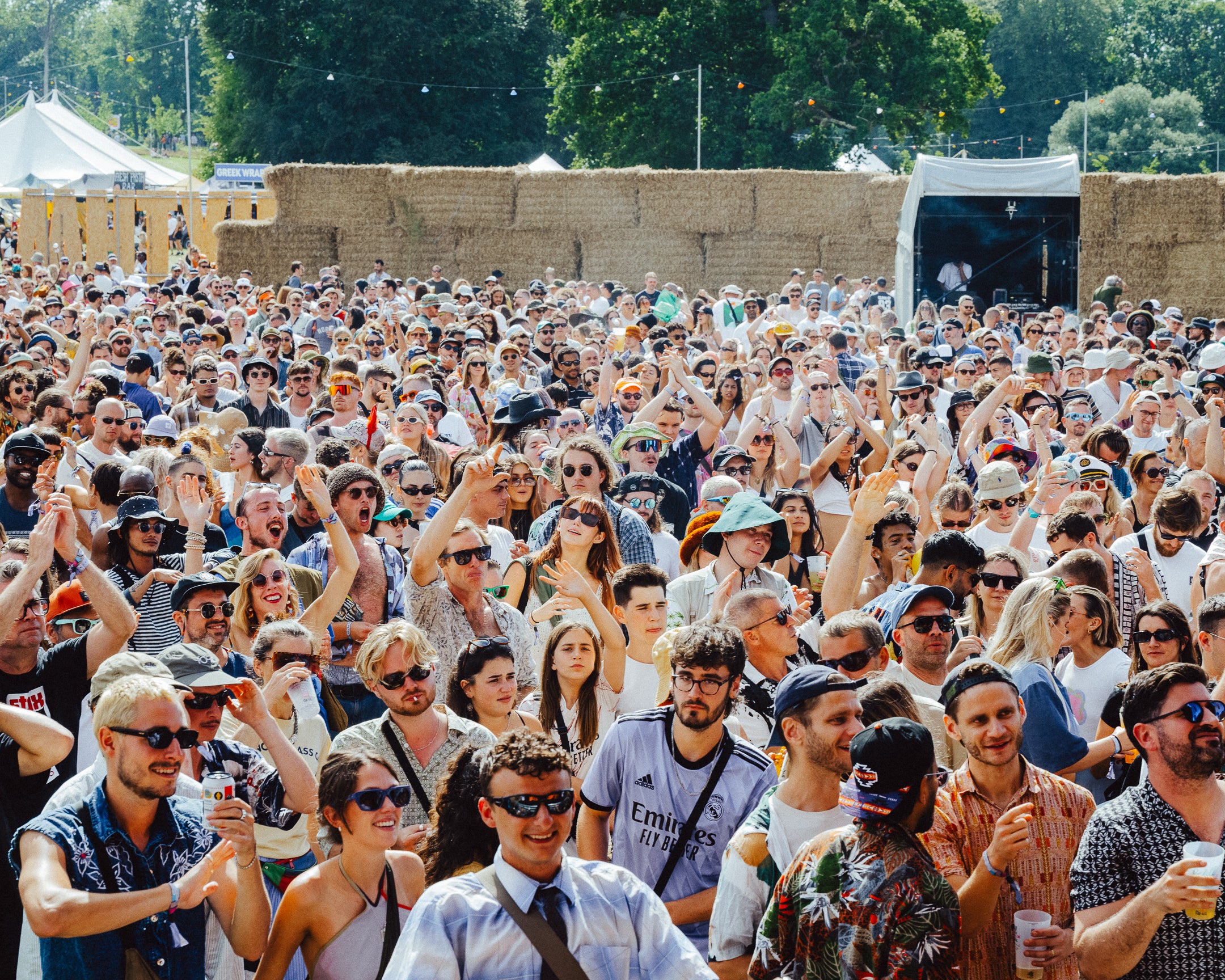 Crowds in Rhythm Corner