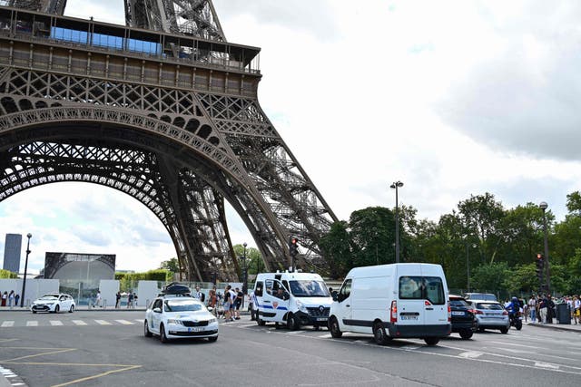 <p>The pair were discovered in a spot normally closed to the public, between the second and third levels of the tower, but did not pose any apparent threat’, officials said</p>