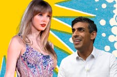 The PM’s a Taylor Swift super-fan? Oh, shake it off, Rishi...