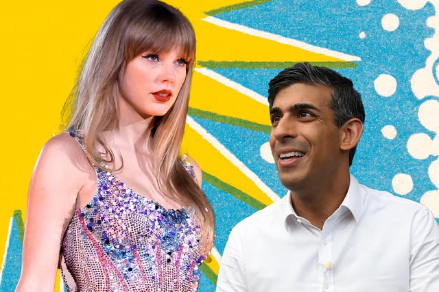 <p>What may have happened when Rishi Sunak basked in the glory of his alleged favourite pop star Taylor Swift</p>